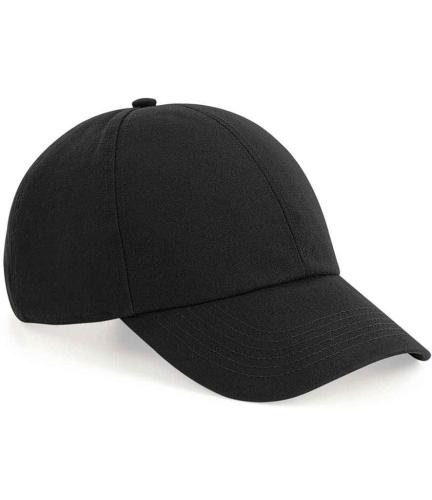 Beechfield Organic Cotton 6 Panel Cap - BLK - ONE